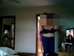 Big Titted Wife Overt greater than Hidden Bedroom Cam Part 1